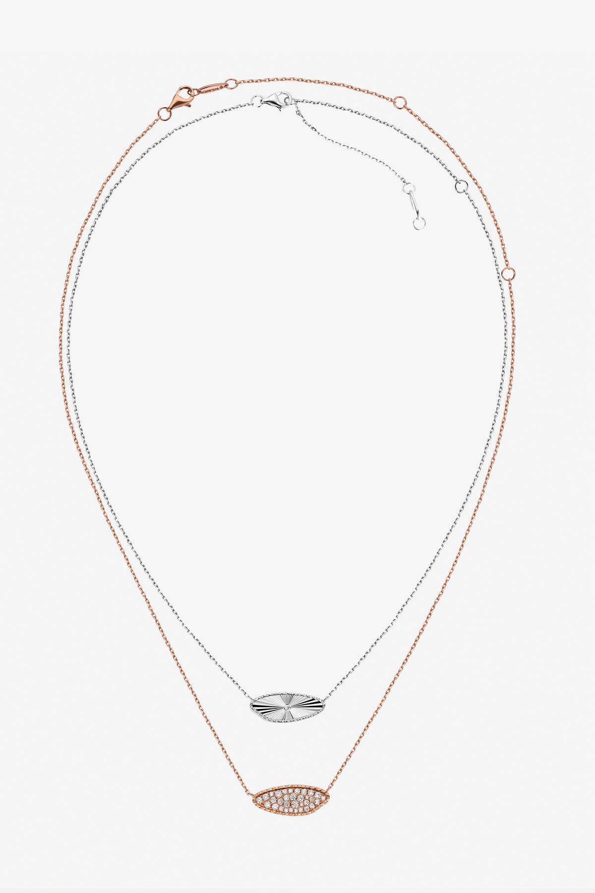 Reversible Wheat grain Necklace