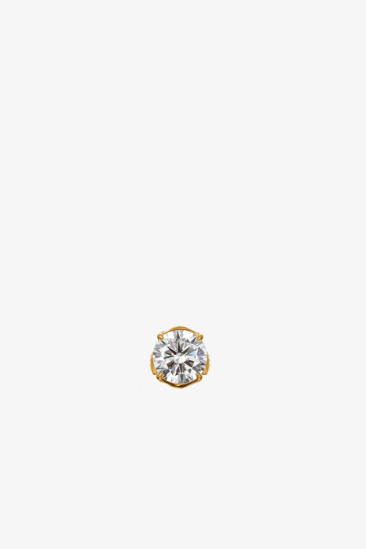 The Wild Claim Gold Earring