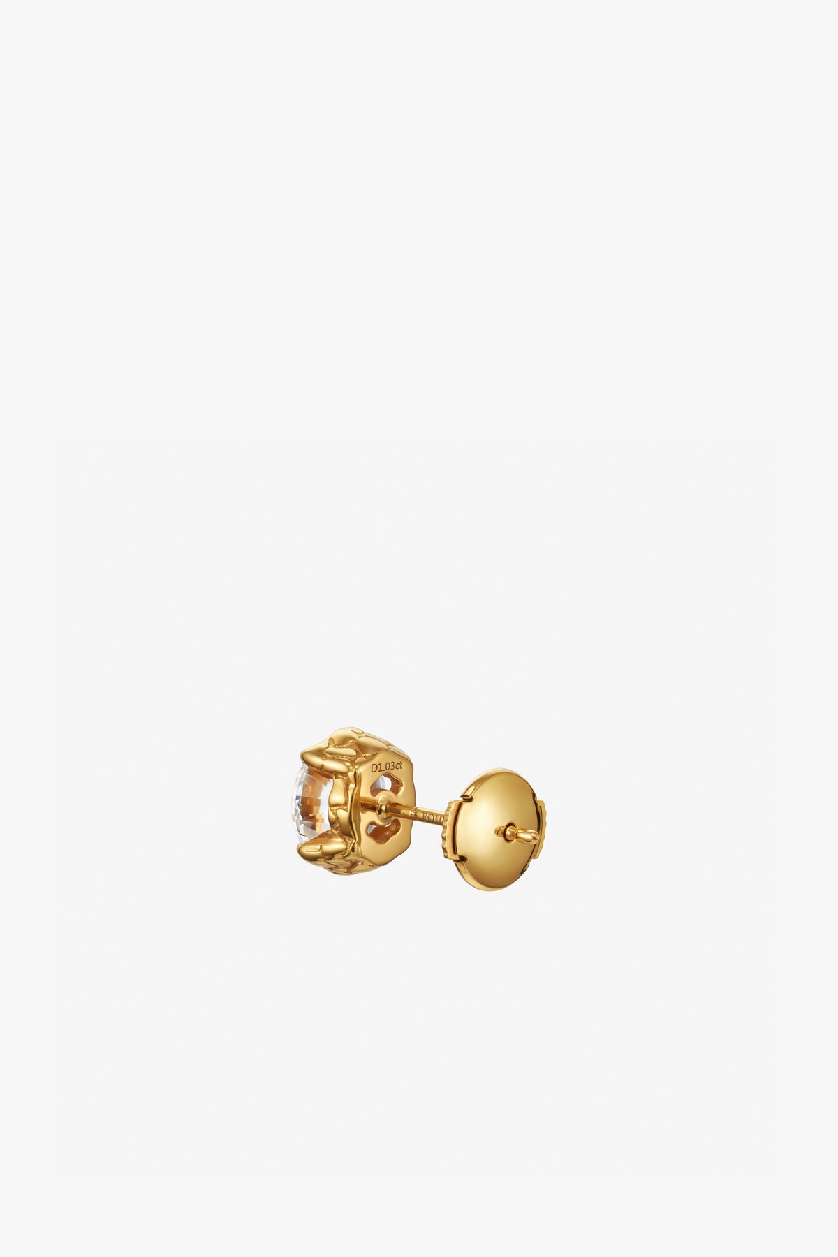 The Wild Claim Gold Earring